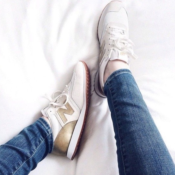j crew gold new balance